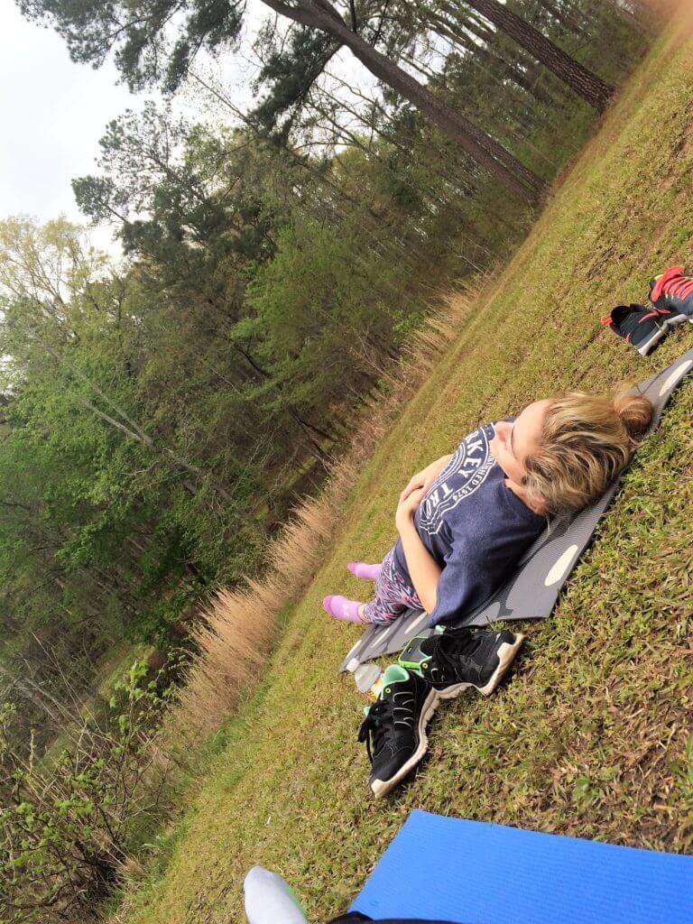 Enjoying the fresh air